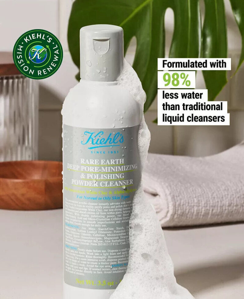 Kiehl's Rare Earth Deep Pore-Minimizing Powder Cleanser - Discounted Deal
