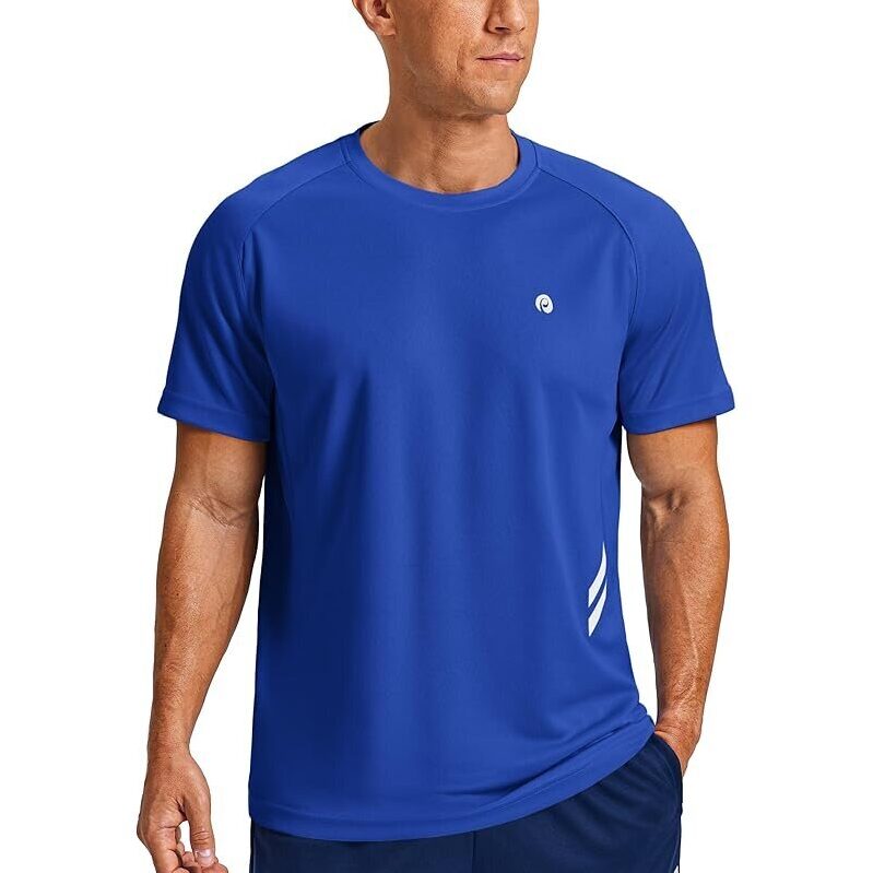 Men's UPF 50+ Quick Dry Athletic Workout Shirt