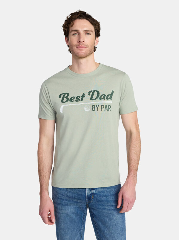 Best Dad By Par Tee - Perfect Father's Day Gift