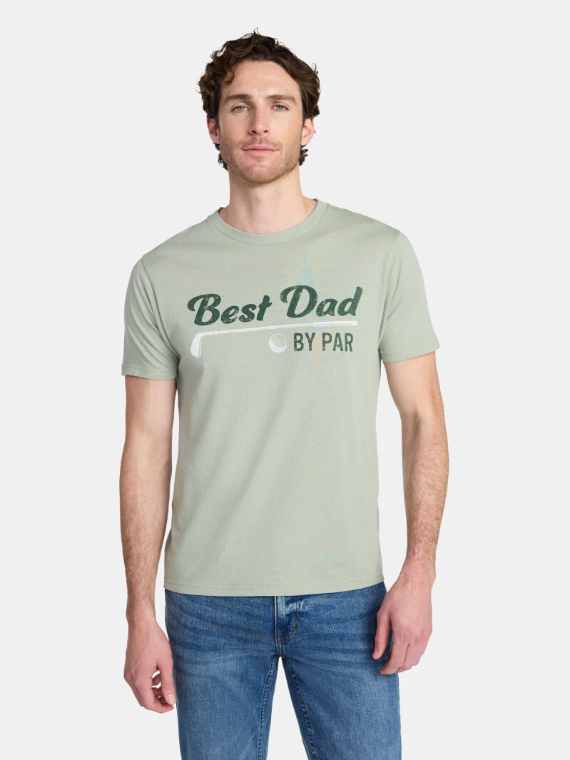Best Dad By Par Tee - Perfect Father's Day Gift