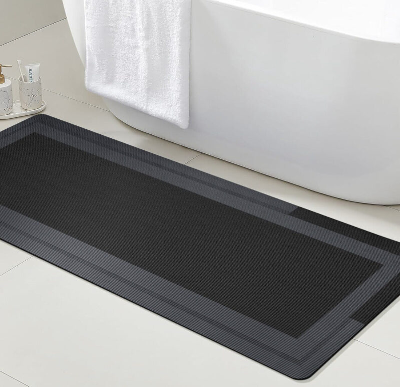 Quick-Dry Anti-Slip Bathroom Mat - 48 x 20 Inches