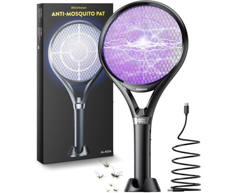 LED Electric Mosquito Bat - Affordable, Efficient, and Eco-Friendly