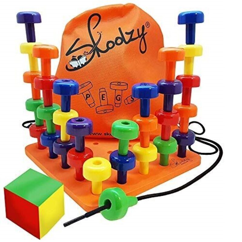 Skoolzy Montessori Stacking Toys for Preschoolers - Educational and Fun