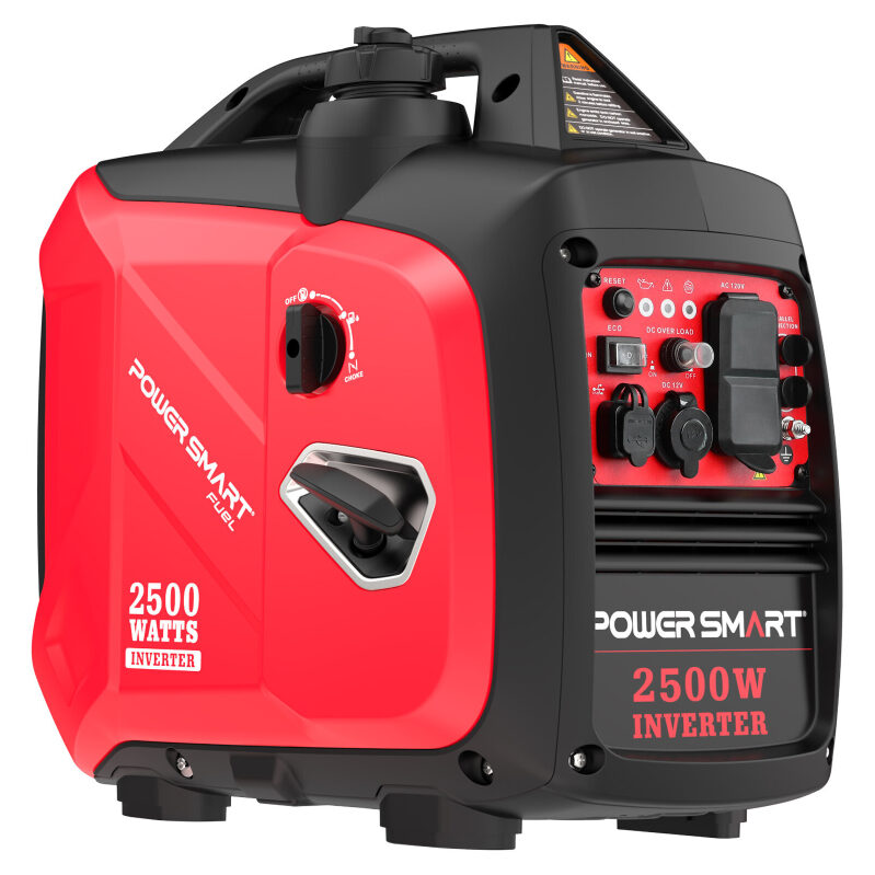 PowerSmart 2500W Portable Inverter Gas Generator - Reliable Power Source