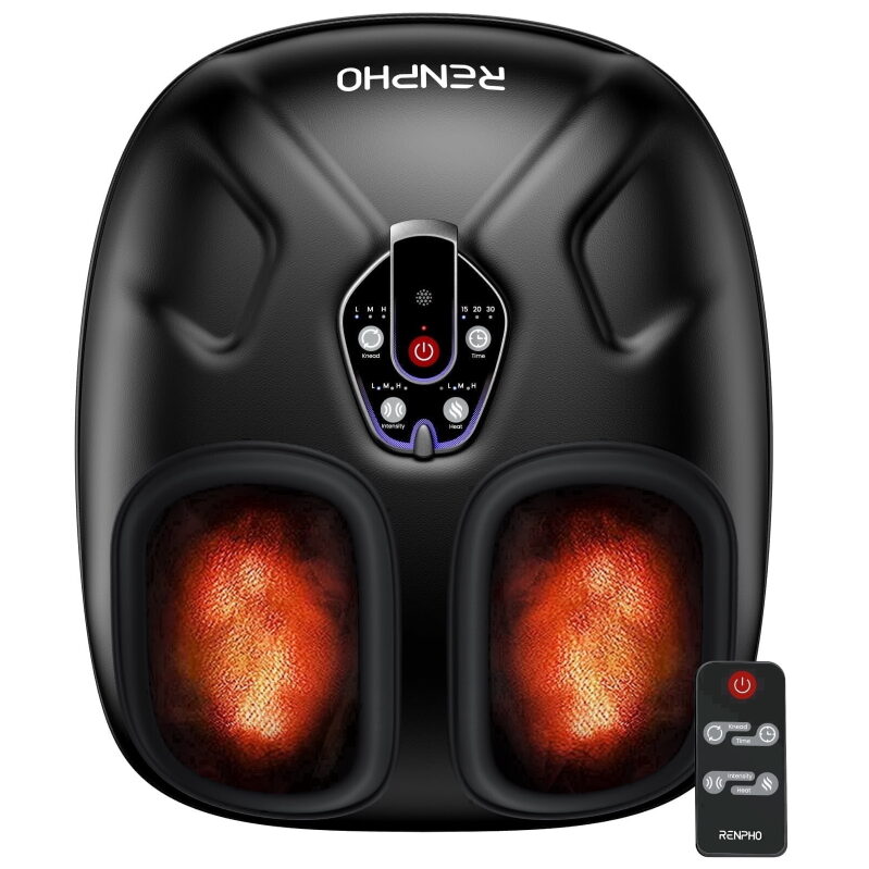RENPHO Foot Massager with Heat - Professional Shiatsu Foot Massager Machine