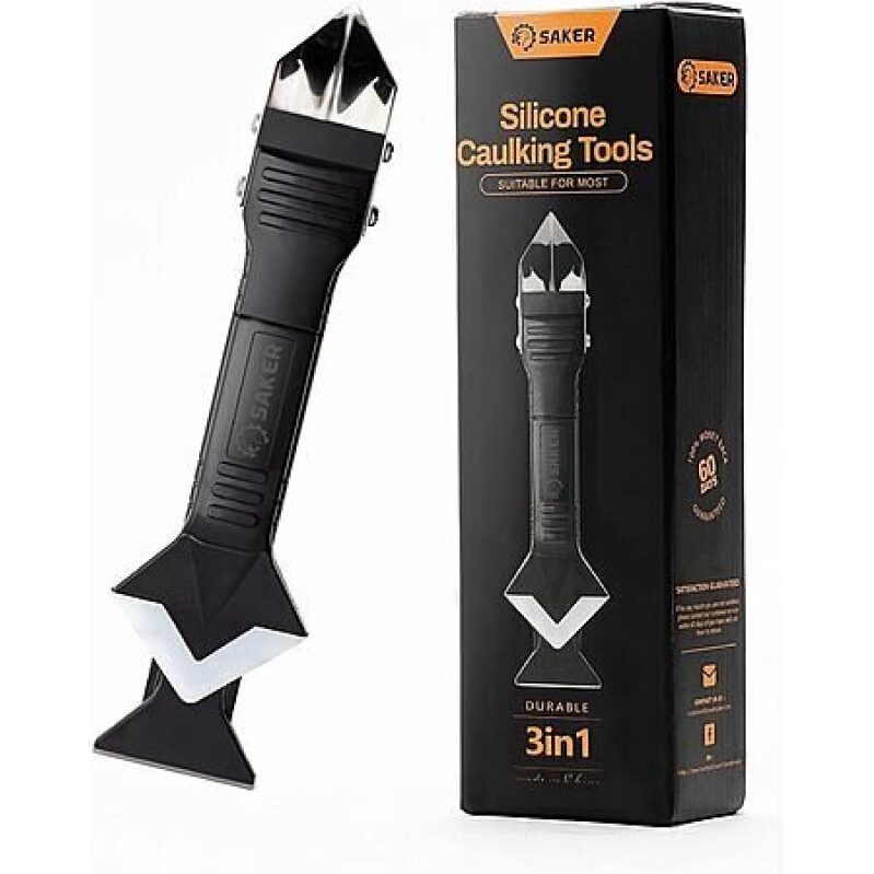 3-in-1 Saker Silicone Caulking Tool - High-Efficiency Sealant Tool