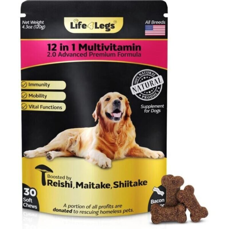 Life4Legs Dog Multivitamin Chews - Premium Joint Support