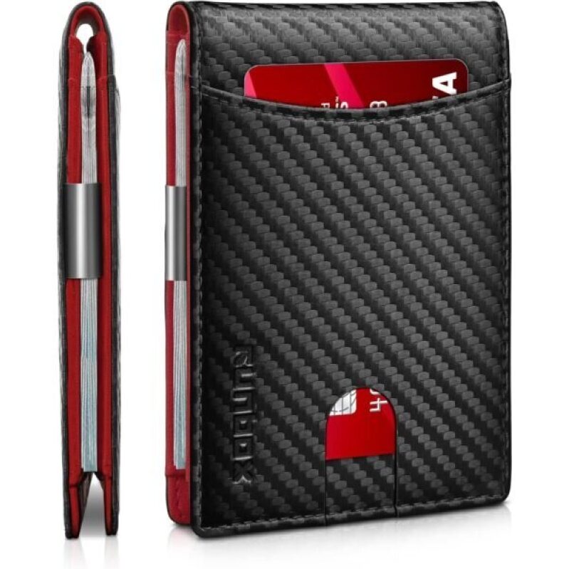 Sleek RFID Blocking Carbon Fiber Wallet for Men - 75% Off