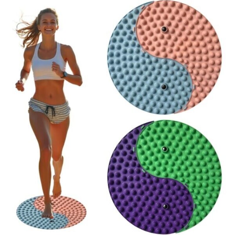 Affordable Yinyang Balance Foot Massage Mat 2 Pack - Magnetic Therapy