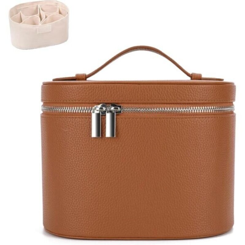 Leather Makeup Bags for Women - 56% Off