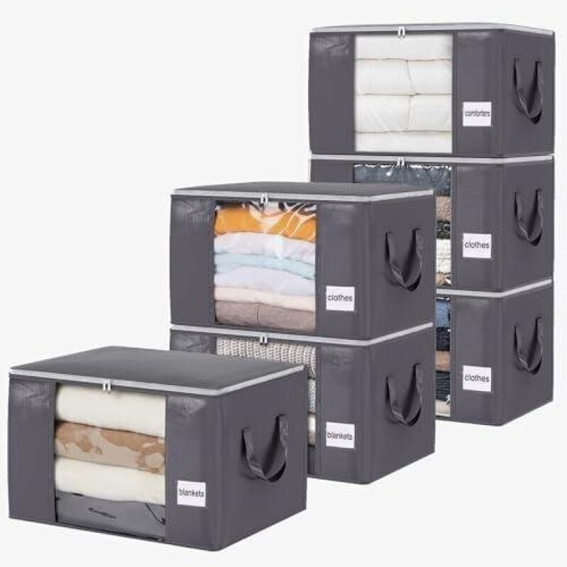 Upgrade Your Storage with Our 6-Piece Set of 60L Storage Bags - 50% Off