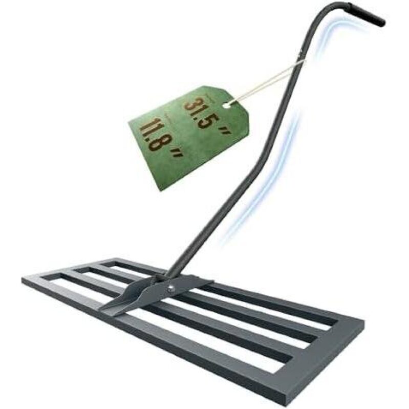 Heavy-Duty Ground Leveling Rake - 50% Discount