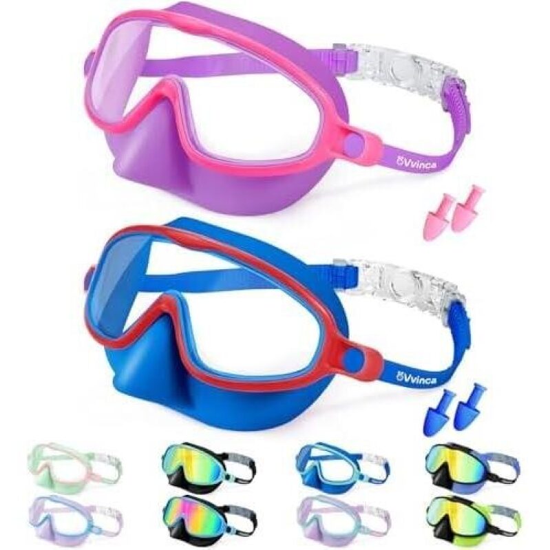 Vinca Kids Swimming Goggles - Durable and Clear Vision for Little Swimmers