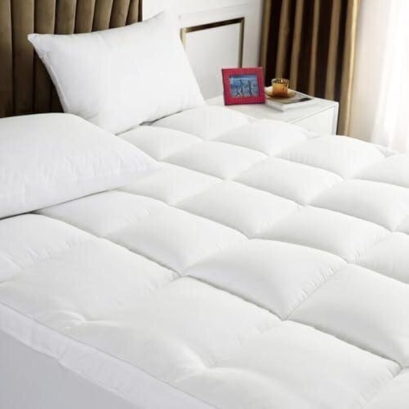 Thick Spiral Fiber Mattress Cover 55% Off