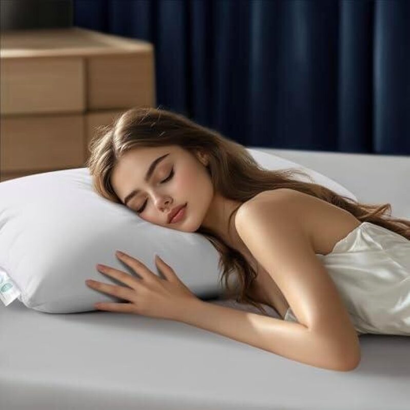 Elegant Feather Pillow Queen Size - 50% OFF