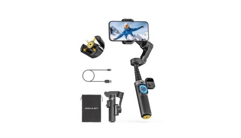 AOCHUAN Smart X3 360° Gimbal Stabilizer for iPhone - Ultimate Vlogging Solution
