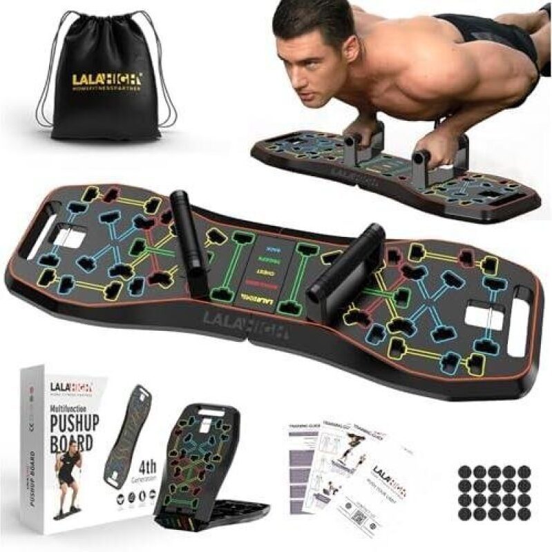 36-in-1 Folding Push-Up Board - Enhance Your Home Workout