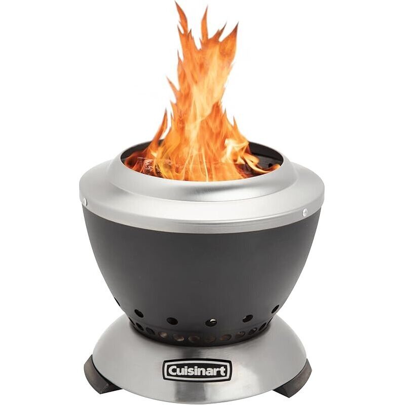 Cuisinart COH-755 Cleanburn Smokeless 7.5-in Table Top Fire Pit - Perfect for Patio