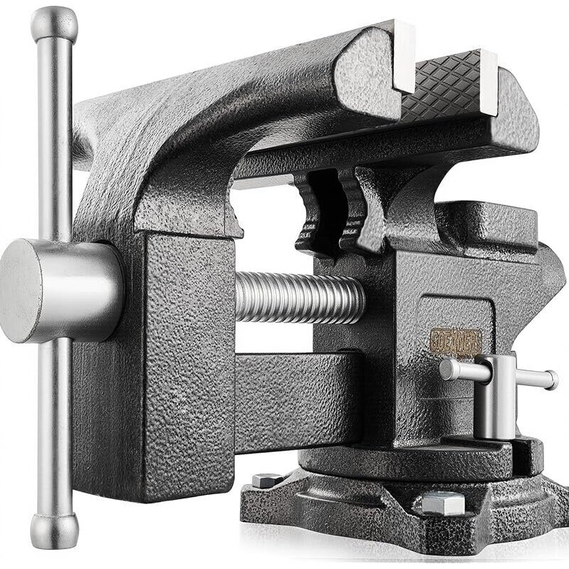 Gottinfurt 6-in Bench Vise Heavy Duty for Workbench