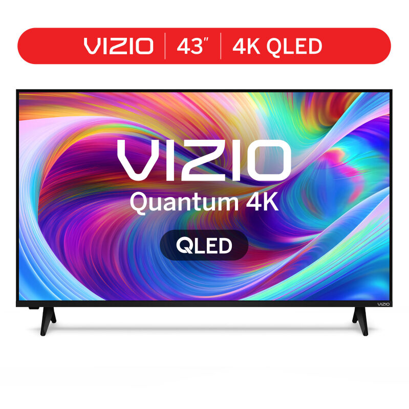VIZIO VQD43R-10 43-inch Quantum 4K QLED HDR Smart TV - Affordable Excellence