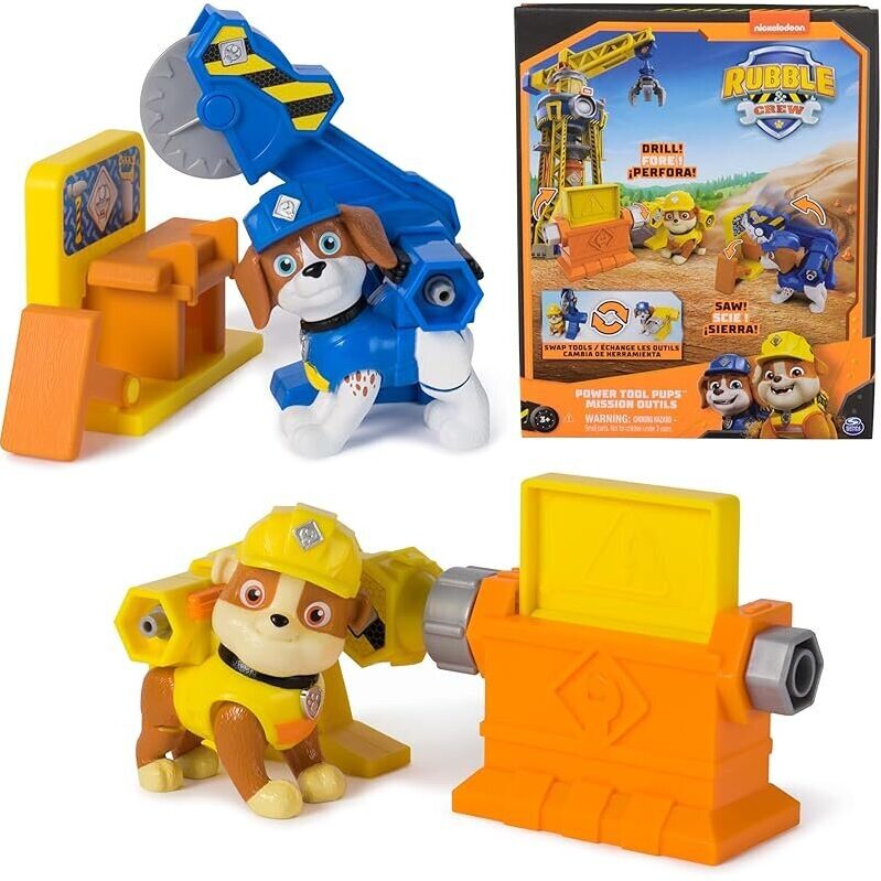 Rubble & Crew Power Tool Pups Playset - Ultimate Construction Adventure