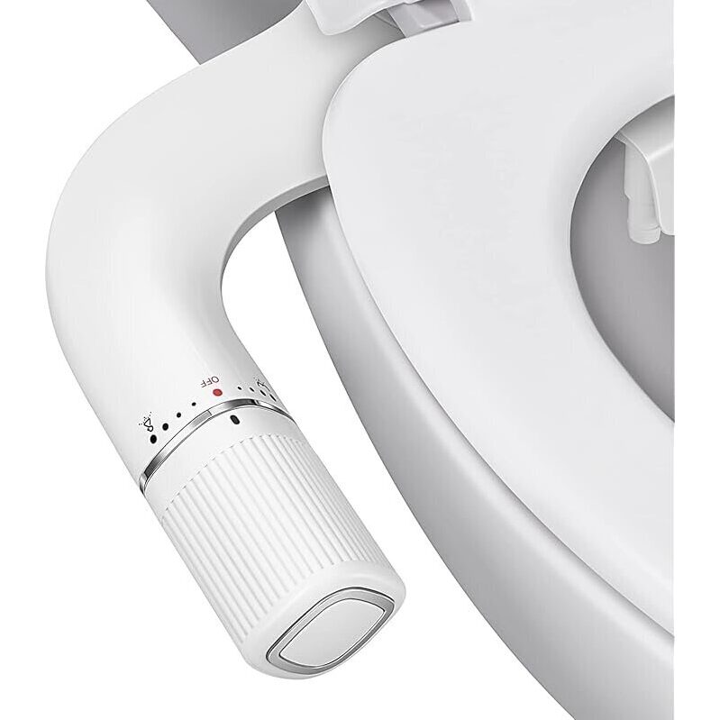 Bigcow Ultra-Slim Dual Nozzle Bidet Attachment for Toilet