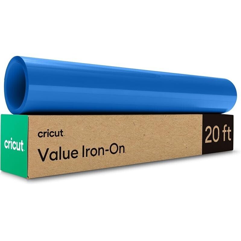 Affordable Blue Iron-On Heat Transfer Vinyl for DIY Projects