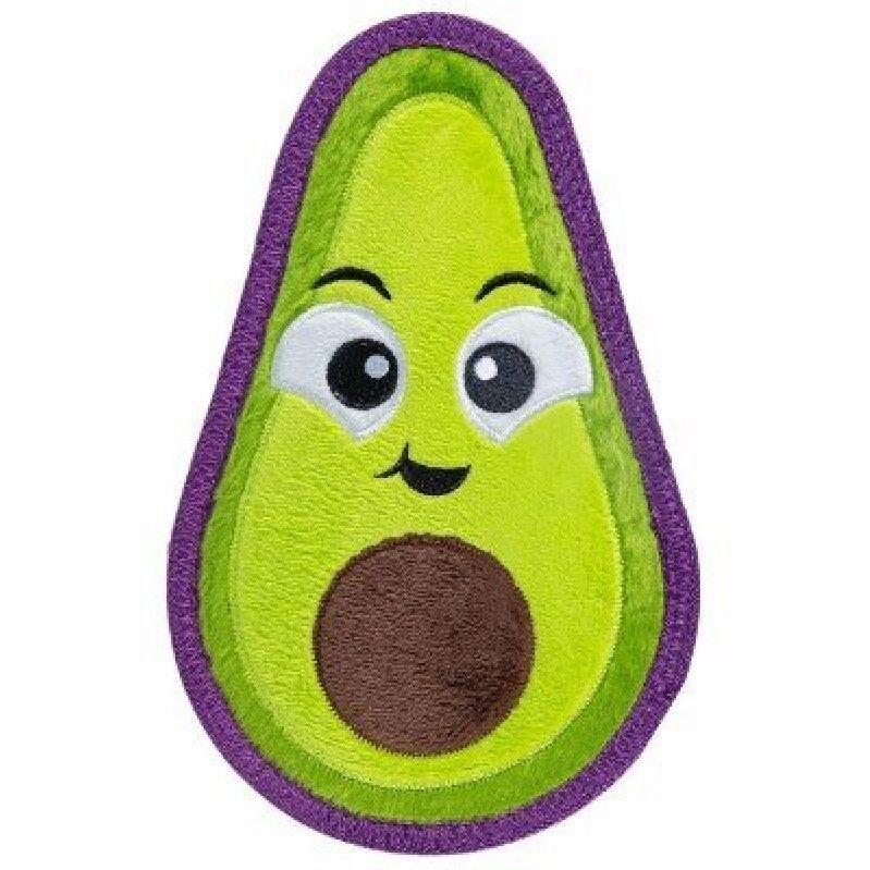Avocado-Shaped Dog Toy by Tough Skinz