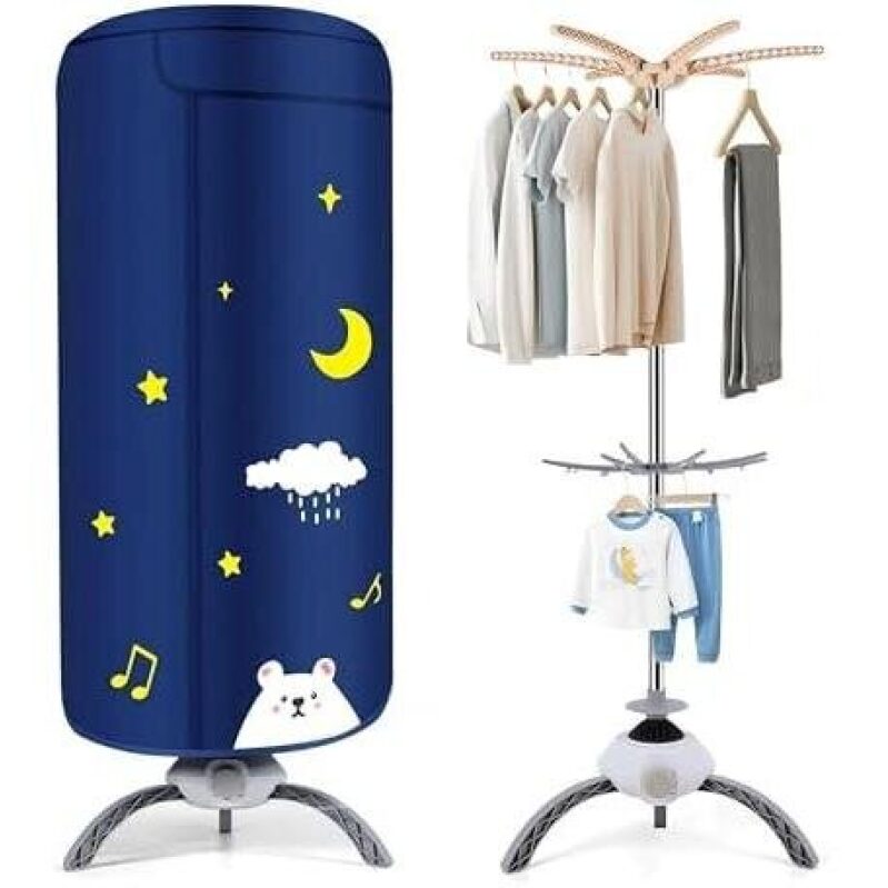 Portable High-Power Dryer - Perfect for Home & Travel