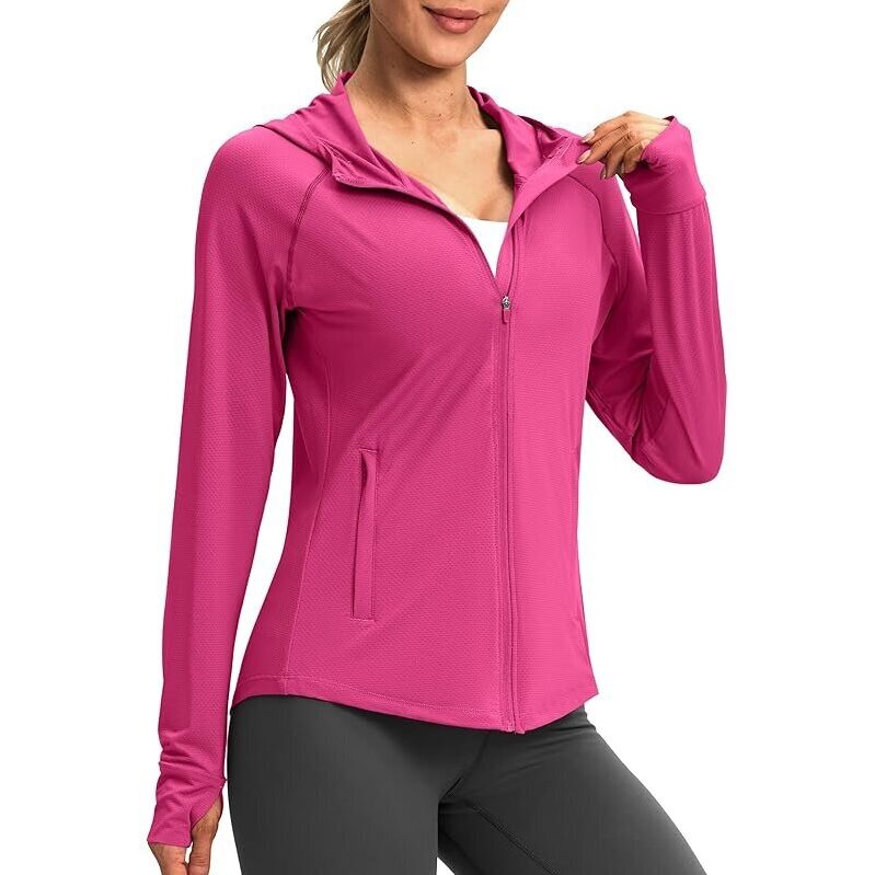 Women's UPF 50+ Sun Protection Hoodie Jacket