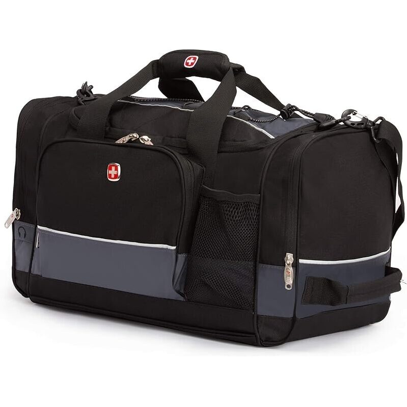 SwissGear Apex Duffle Bag: Premium Travel & Gym Bag for Men & Women