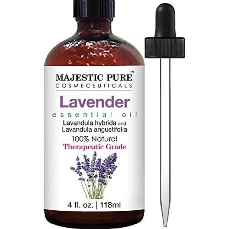 Majestic Pure 100% Natural Lavender Essential Oil - 4 oz