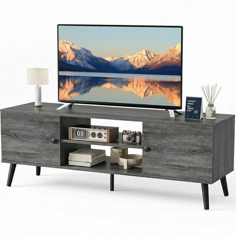 GIANNA TV Stand for TVs up to 60-inch - Modern, Stylish, and Functional