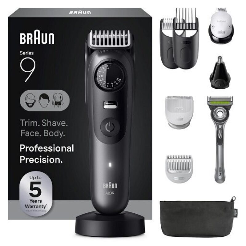 Braun 9 Series AIO9535 Multi-Functional Grooming Kit for Men on Sale