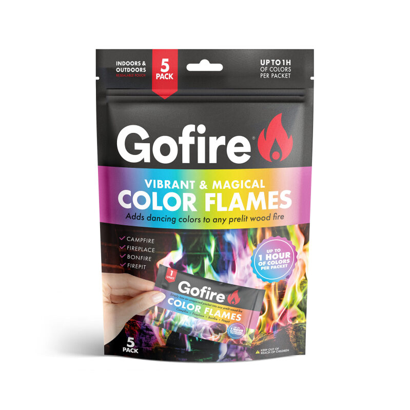 5-Pack GoFire Northern Lights Color Flames