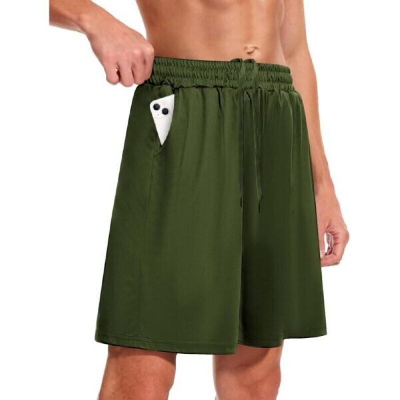 BOOJO Men's Quick-Dry Basketball Shorts - Ideal for Running and Workouts