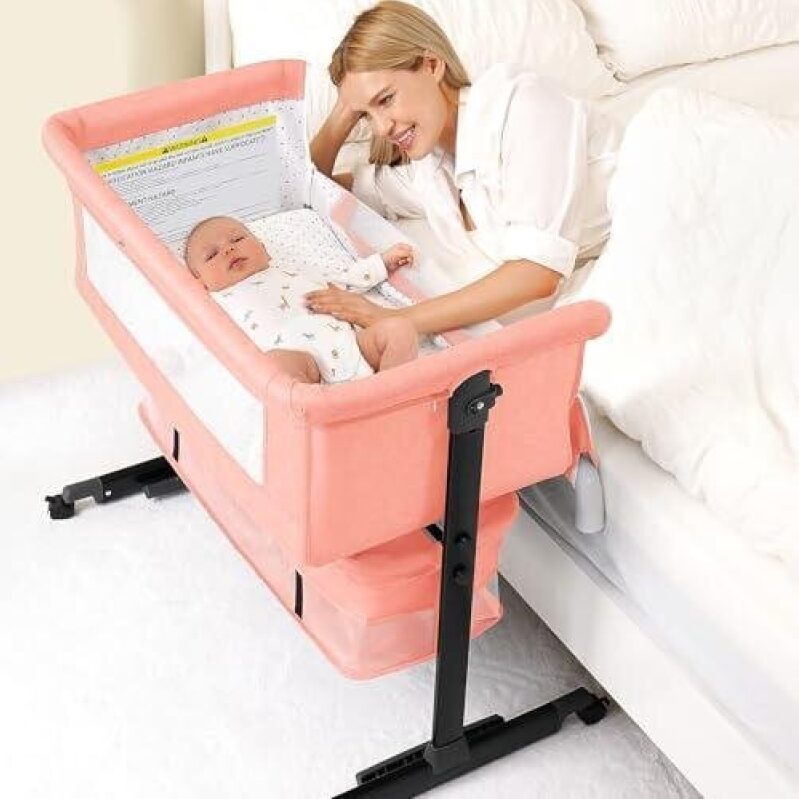 Semphis 3-in-1 Convertible Crib with Wheels - 62% OFF