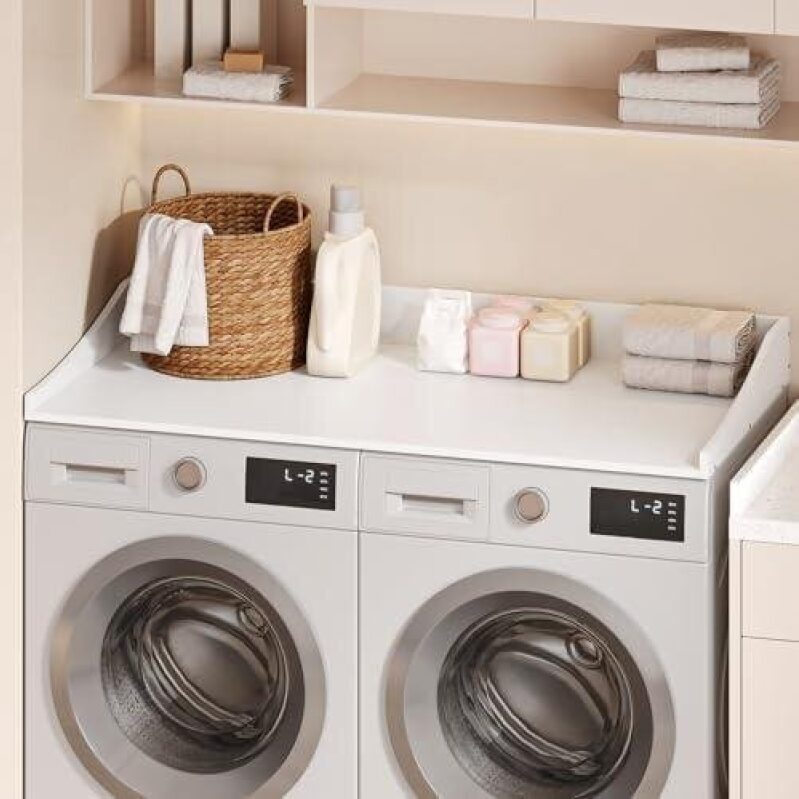 Maximize Your Laundry Room Efficiency with a 50% Discount on Our Premium Washing Machine and Dryer Top Shelf Organizer