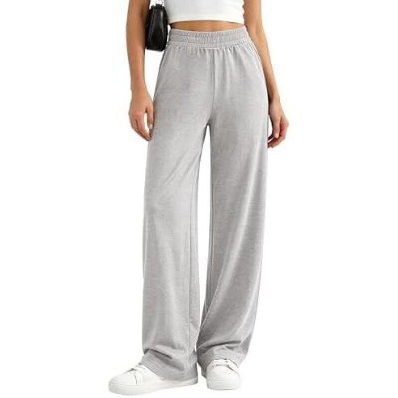High-Elastic Waist Women's Wide-Leg Pants - 50% Discount