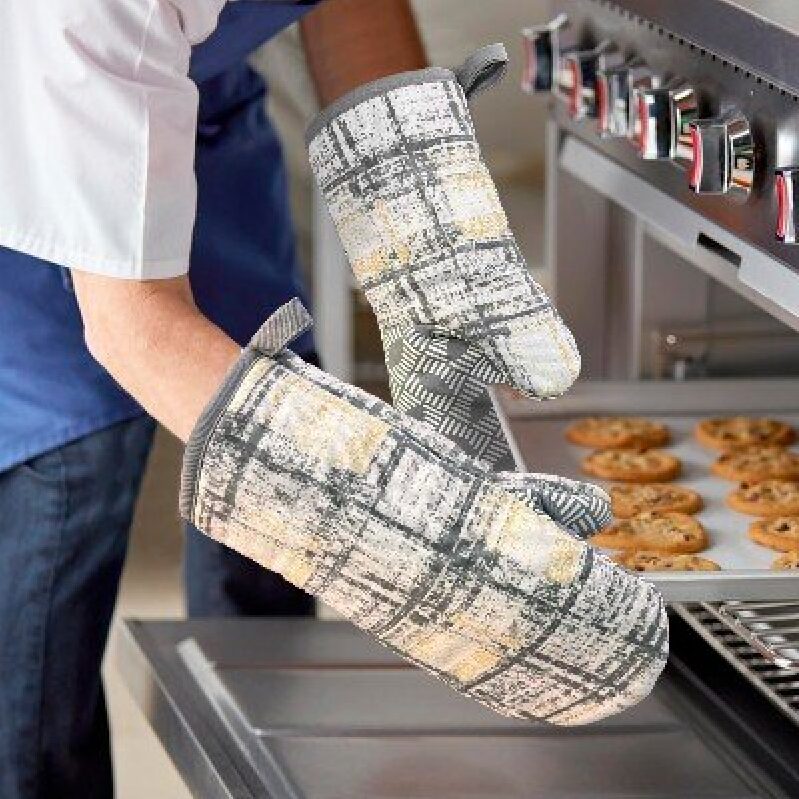 Alselo Silicone Non-Slip Oven Mitts - 2 Pack