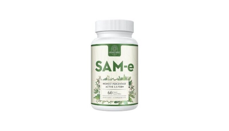 Top-Rated SAM-e Supplement for Mood, Joint & Liver Support - 1100mg