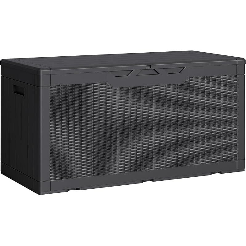 Greesum 100 Gallon Outdoor Storage Box with Lid - Fade & Corrosion Resistant