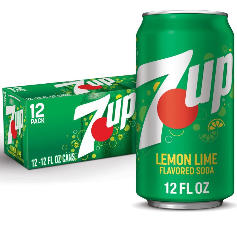 Refreshing 7Up Lemon Lime Soda 12-Pack - Great Value Deal
