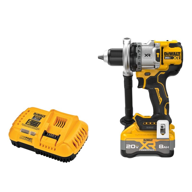 DEWALT 20V MAX XR 1/2 Inch Cordless Hammer Drill Kit - Power and Precision