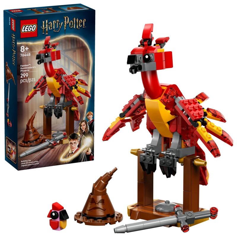 LEGO Harry Potter Fawkes: Dumbledore's Phoenix Kids Toy - A Magical Build for Ages 8+