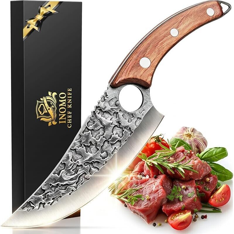 Inomo 6-Inch Japanese Steel Chef Knife - A Practical Gift for Dad