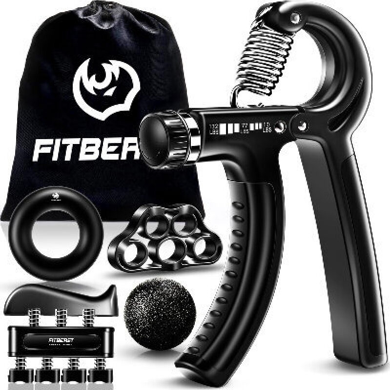 FitBeast Grip Strength Trainer Set - Enhance Your Workout Routine