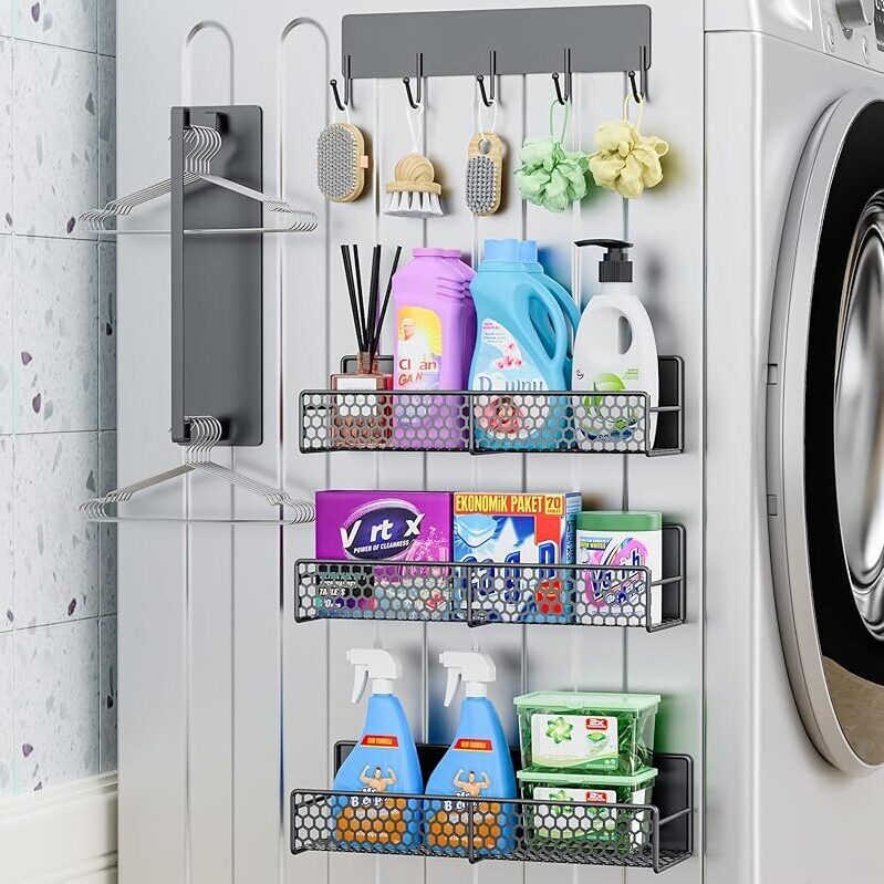 5 Pack Multifunctional Magnetic Shelves - Perfect for Home Storage