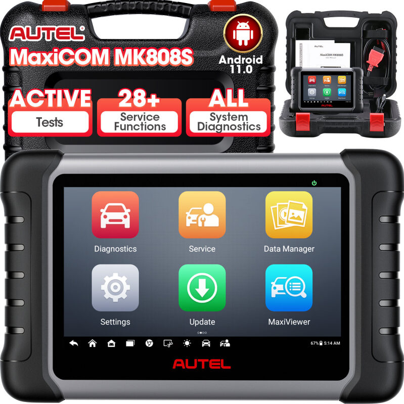 Autel OBD2 Scanner MK808S: Comprehensive Car Diagnostics Tool