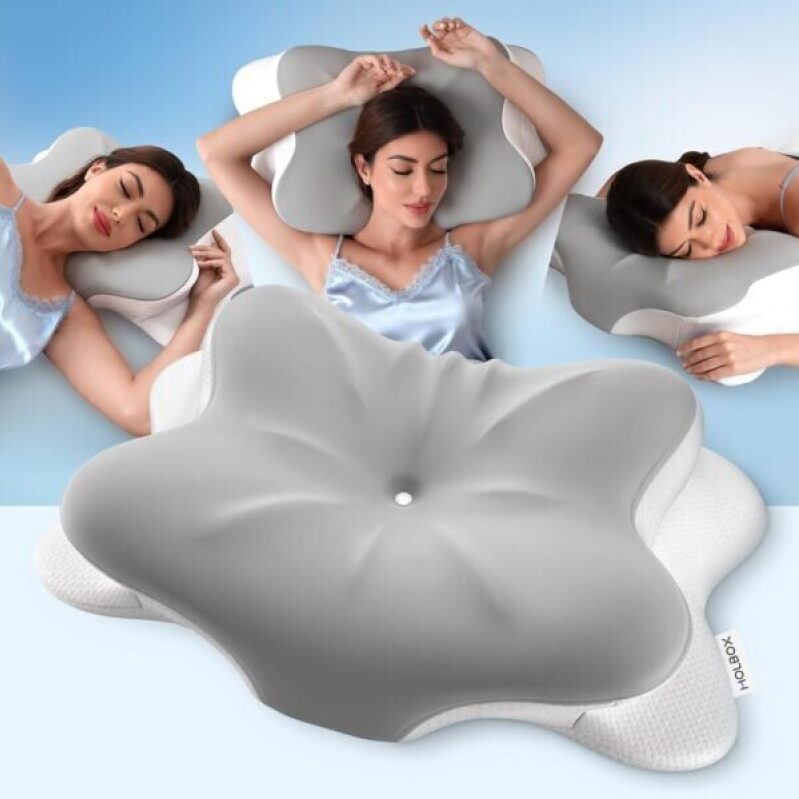 MOLBOX Cervical Neck Pillow - 50% Off, Ergonomic Memory Foam for Neck Pain Relief